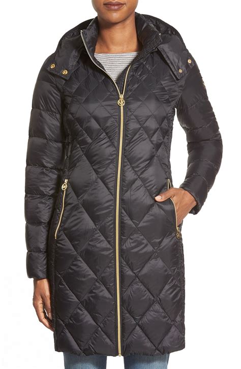 ladies michael kors coats|michael kors lightweight down coat.